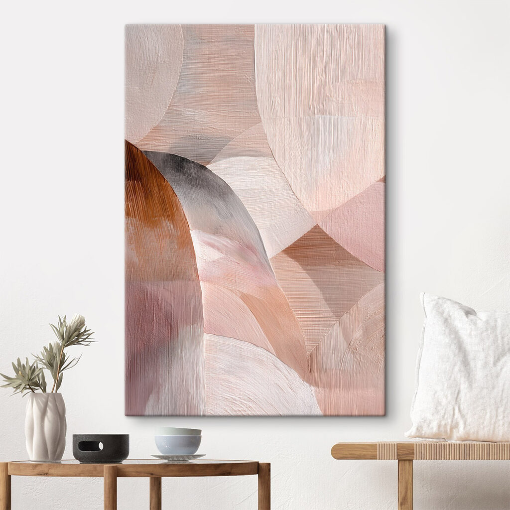 Soft hues blend in calming harmony