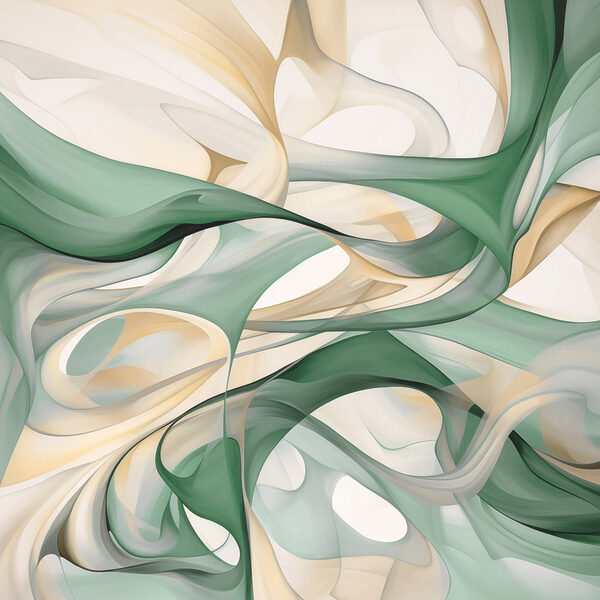 Ethereal swirls of soft colors
