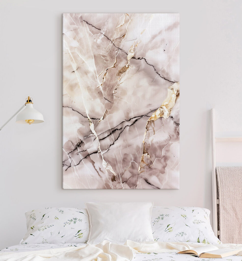 Elegant swirls of soft tones