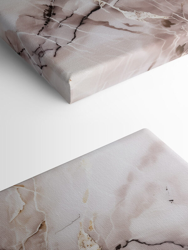 Elegant swirls of soft tones