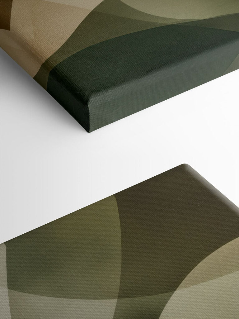 Soft curves in earth tones blend Soft curves in earth tones blend