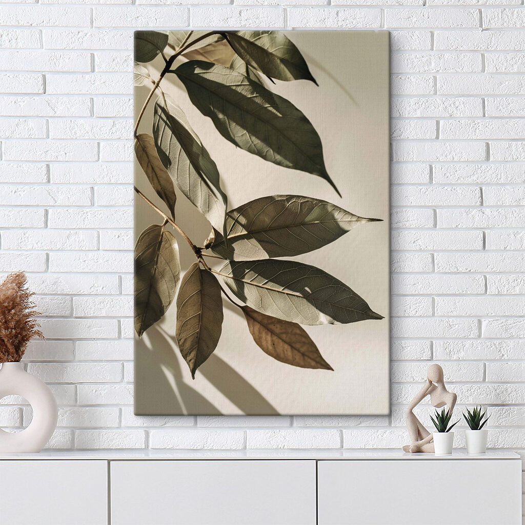 Nature's beauty captured in delicate leaves Nature's beauty captured in delicate leaves