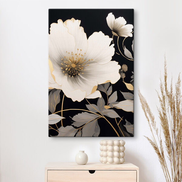 Beautiful floral design with delicate details