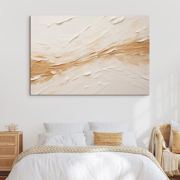 Soft tones create calming texture Soft tones create calming texture