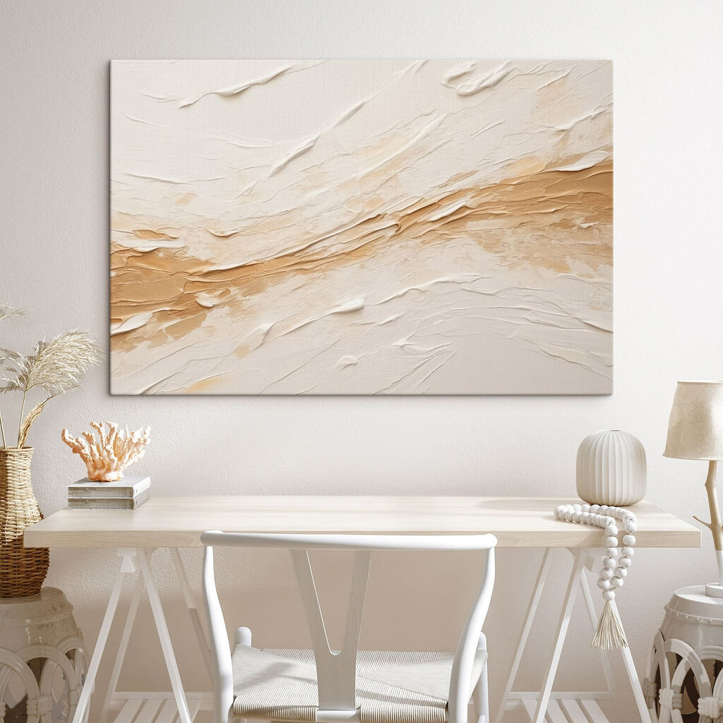 Soft tones create calming texture Soft tones create calming texture