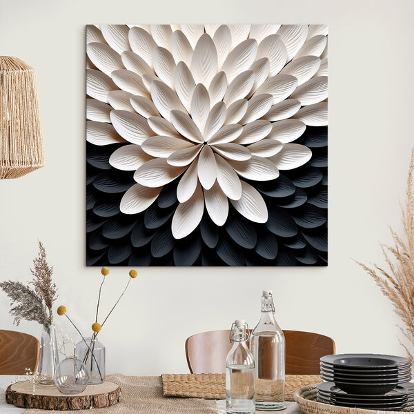 Elegant design in contrasting colors