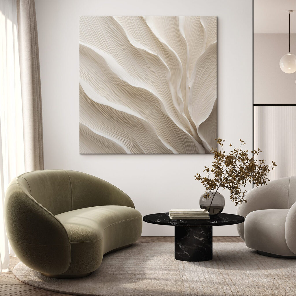 Flowing lines in soft neutral tones Flowing lines in soft neutral tones