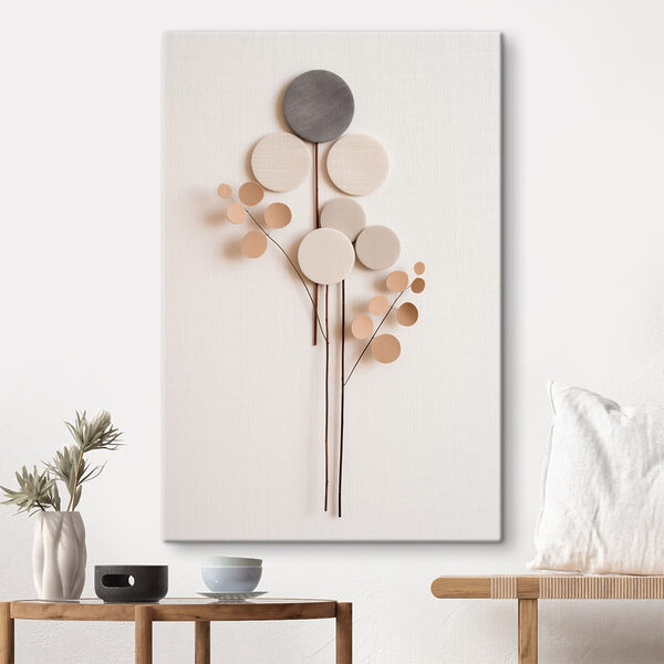 Group of circles on a stem