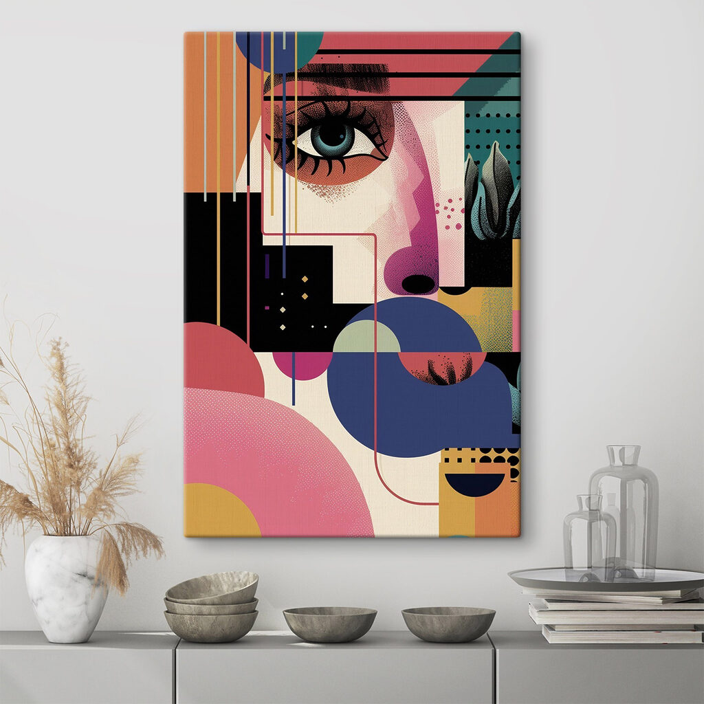 Colorful art piece of artwork Colorful art piece of artwork