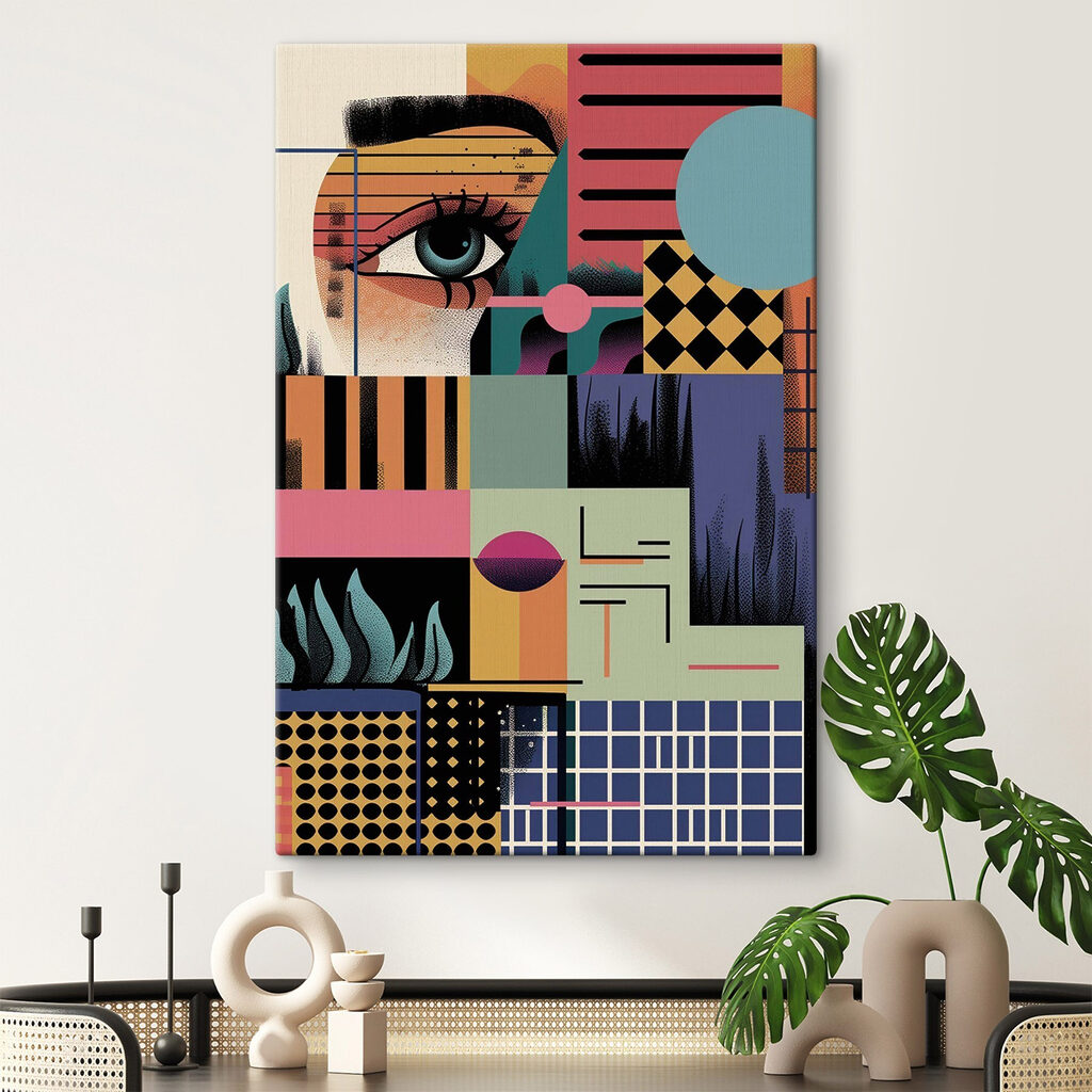 Colorful art piece of artwork