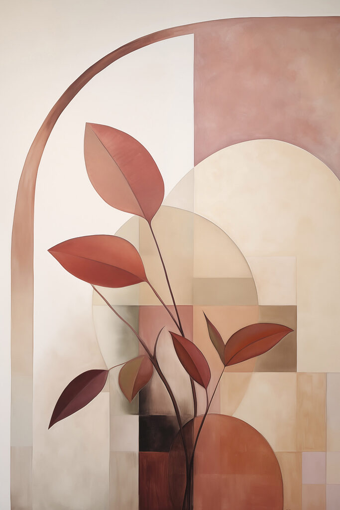 Painting of a plant