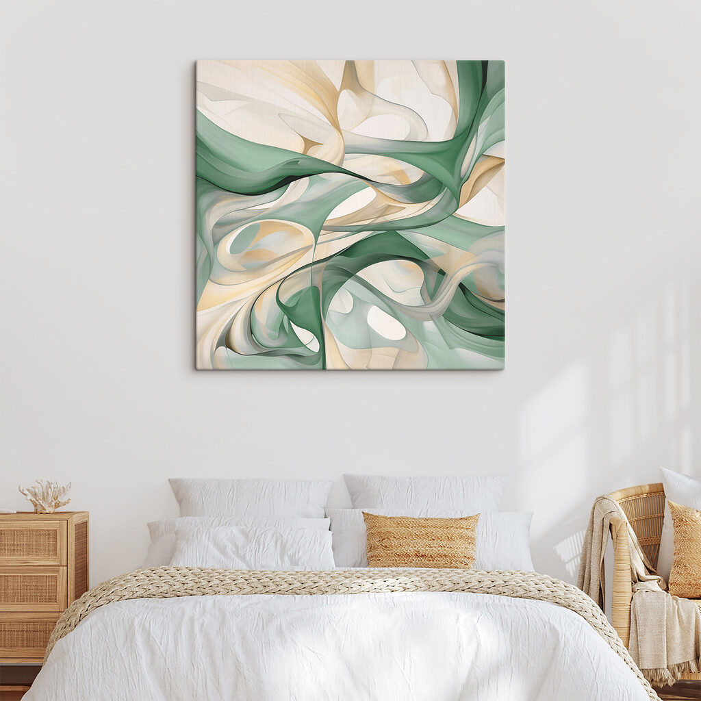 Ethereal swirls of soft colors