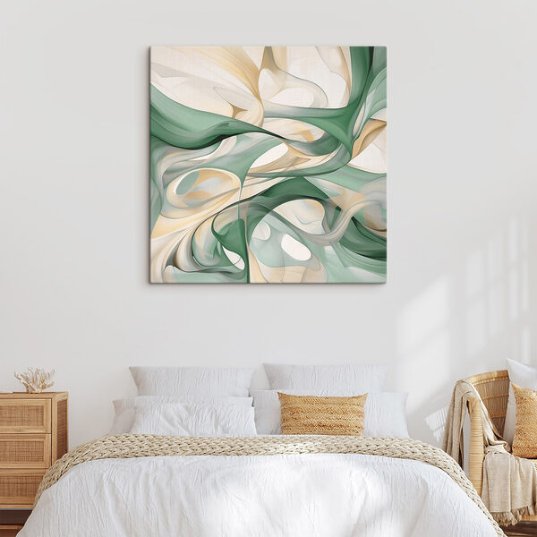 Ethereal swirls of soft colors