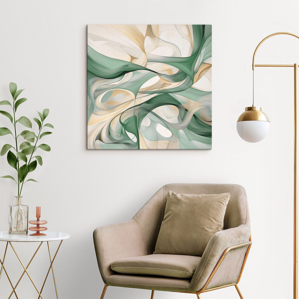 Ethereal swirls of soft colors