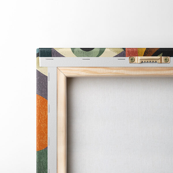 Bold colors meet abstract features Bold colors meet abstract features