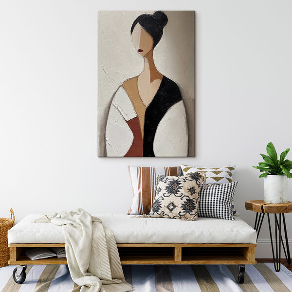 Painting of a woman Painting of a woman