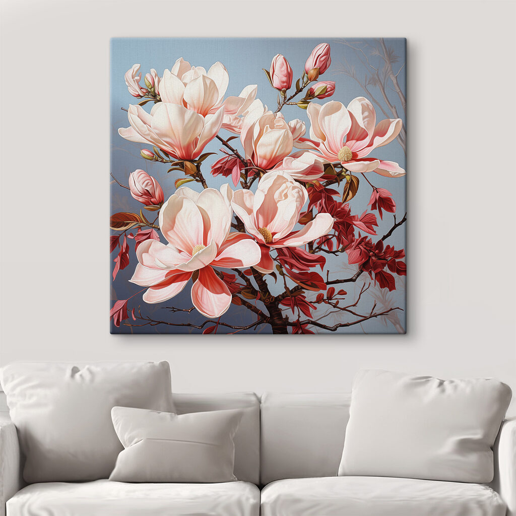 Blossoms in soft pastel hues Blossoms in soft pastel hues