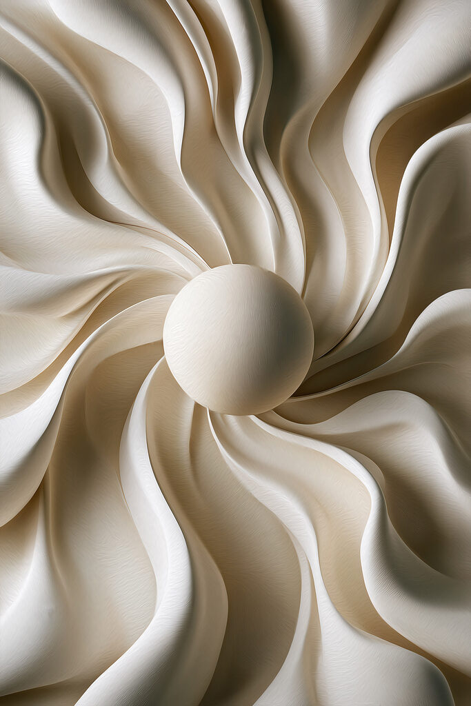 White swirly pattern White swirly pattern
