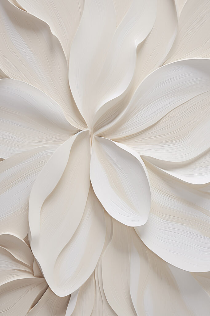 Delicate petals in soft hues
