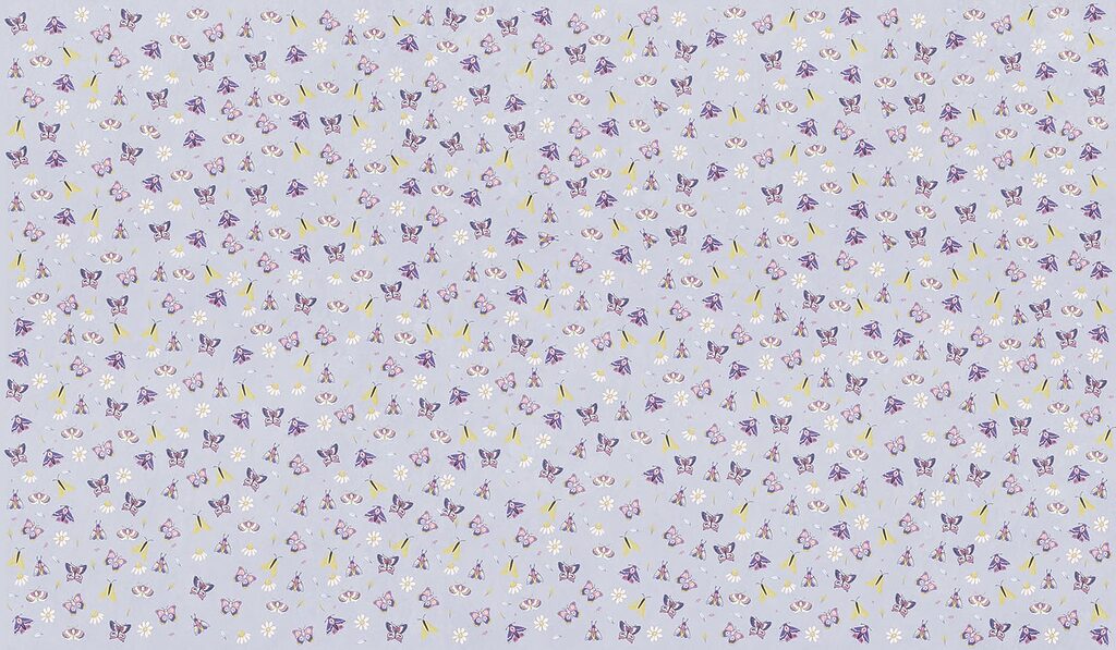 Pattern of butterflies and flowers Pattern of butterflies and flowers