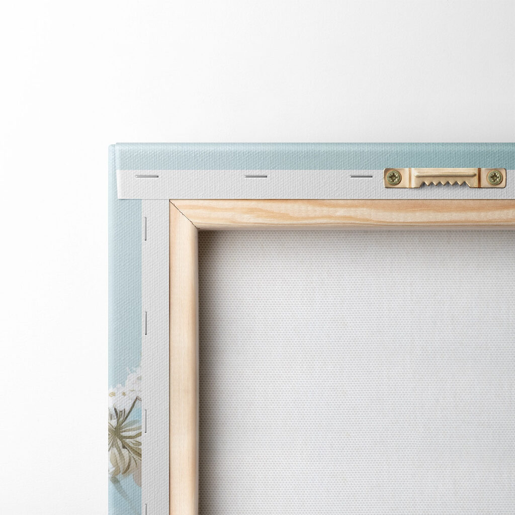 Delicate blooms against a soft backdrop