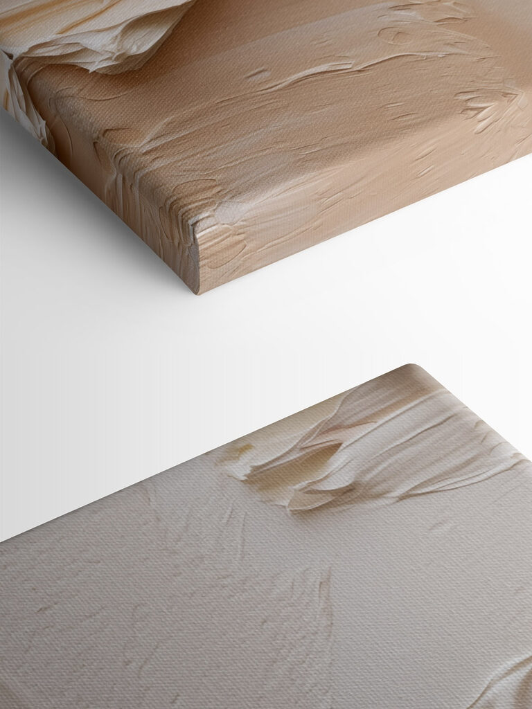 Abstract textures in soft hues