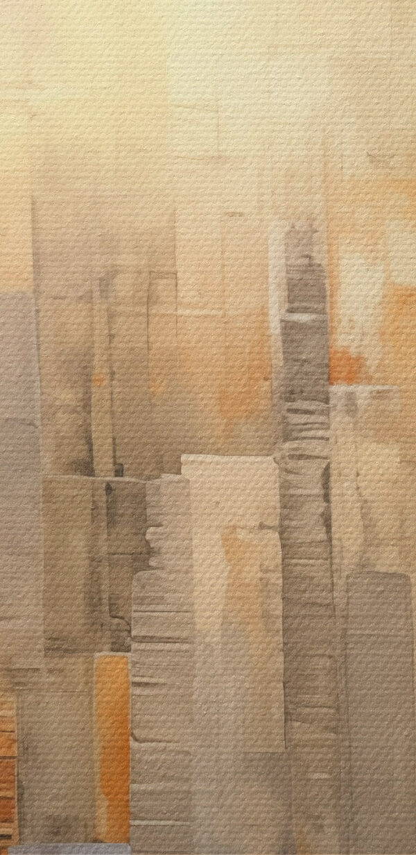 Painting of a city Painting of a city