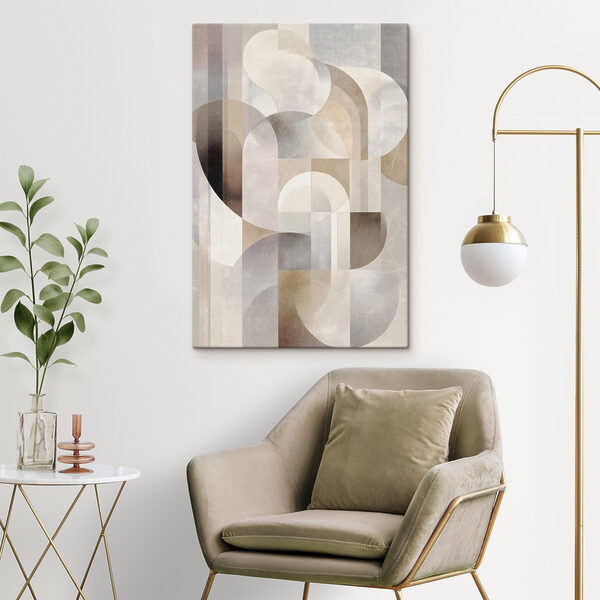 Abstract shapes in soft colors Abstract shapes in soft colors