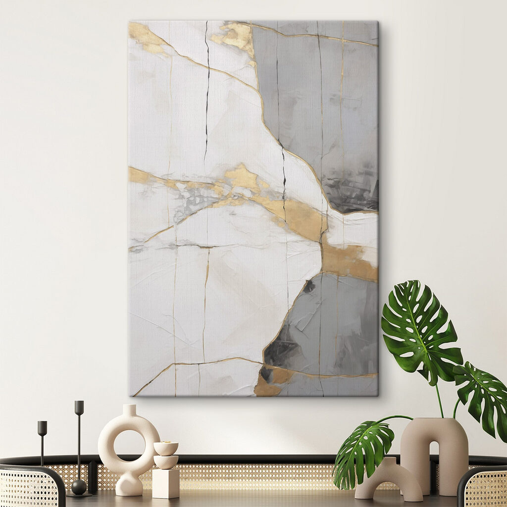 - Serene blend of light and dark