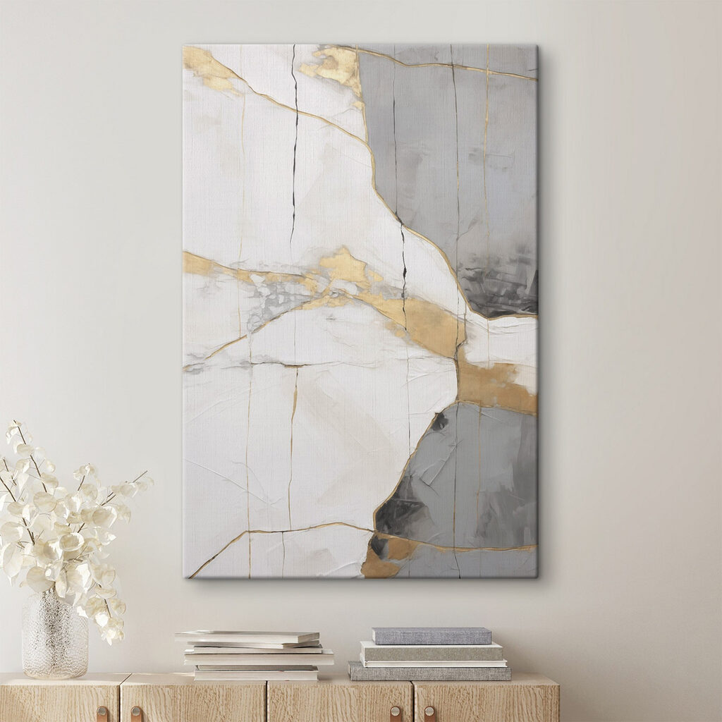 - Serene blend of light and dark