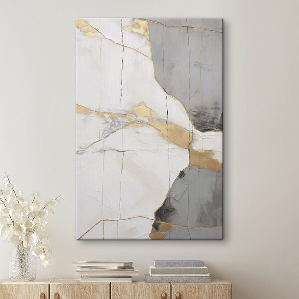 - Serene blend of light and dark