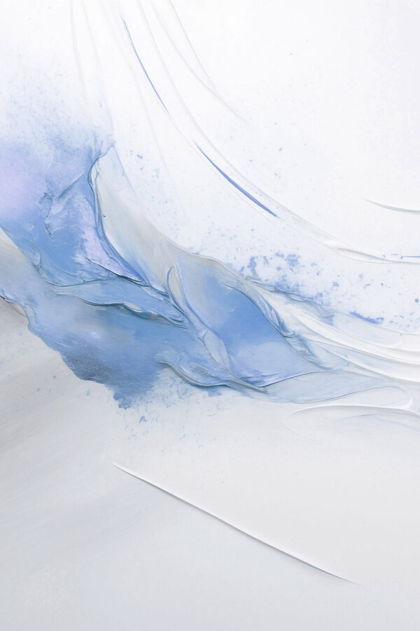 Soft blues blending into peaceful hues Soft blues blending into peaceful hues