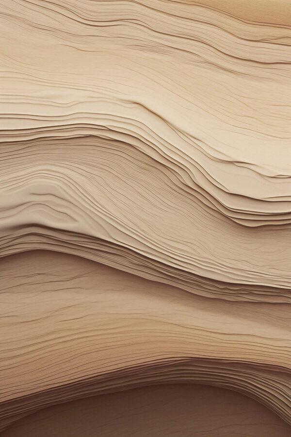 Soft, flowing layers of warm tones Soft, flowing layers of warm tones