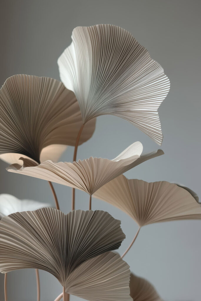Delicate folds of nature's design Delicate folds of nature's design