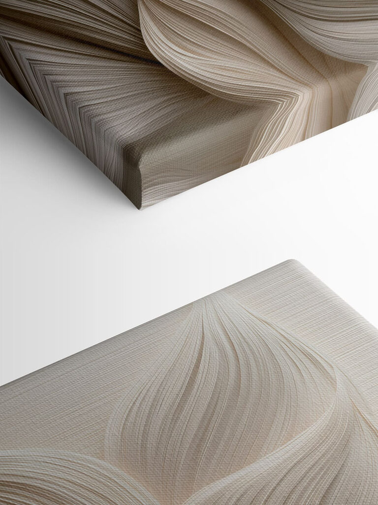 Soft curves in subtle tones Soft curves in subtle tones