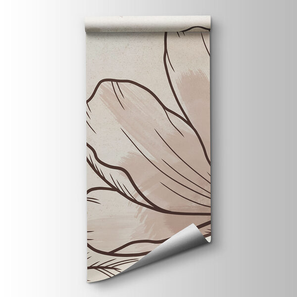 Drawing of flowers and leaves
