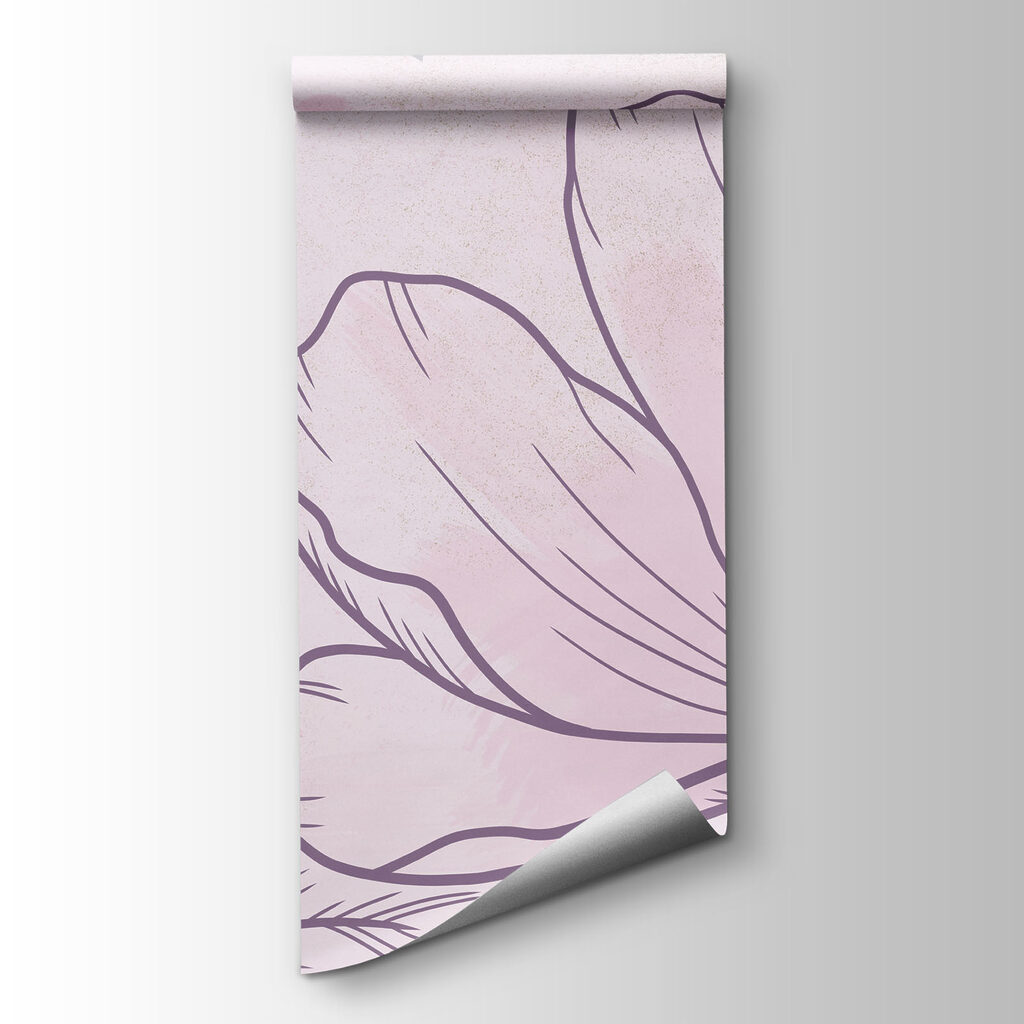 Delicate blooms on a soft background
