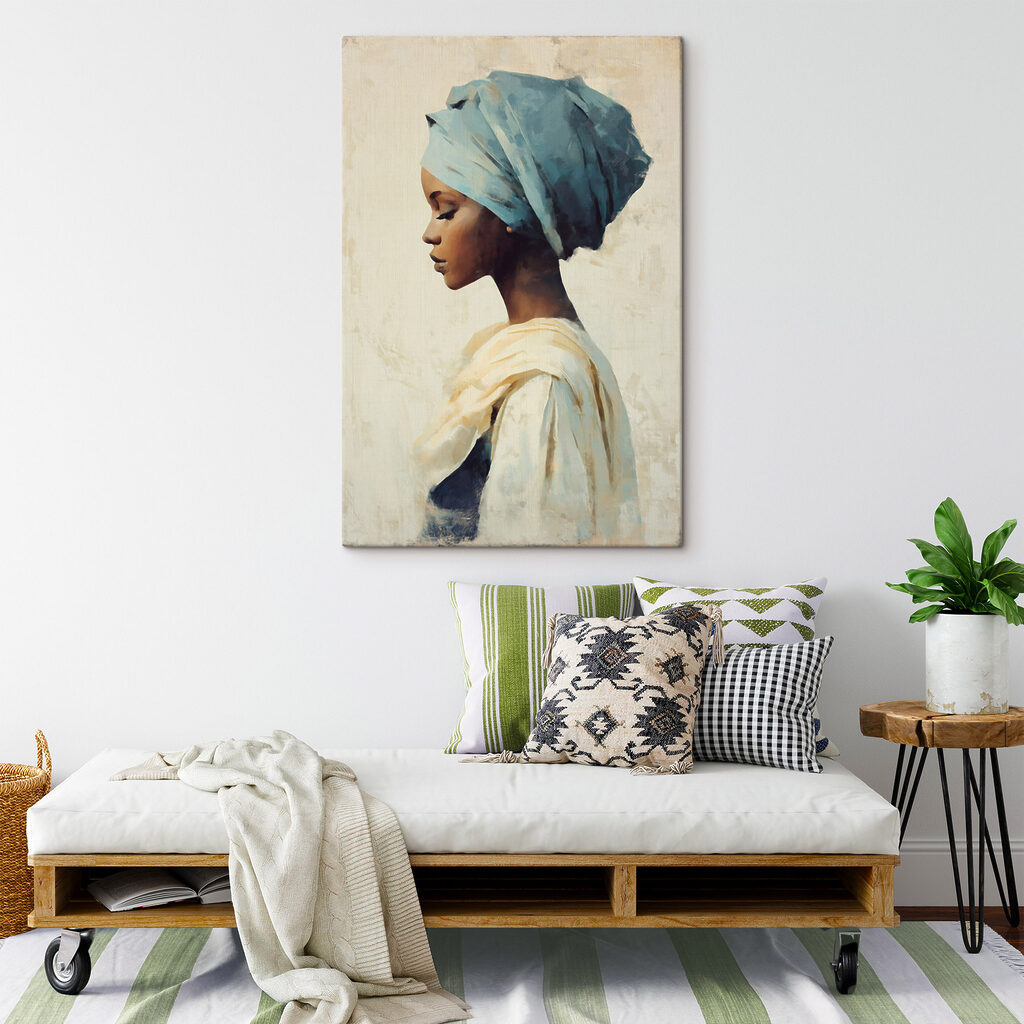 Woman in a turban