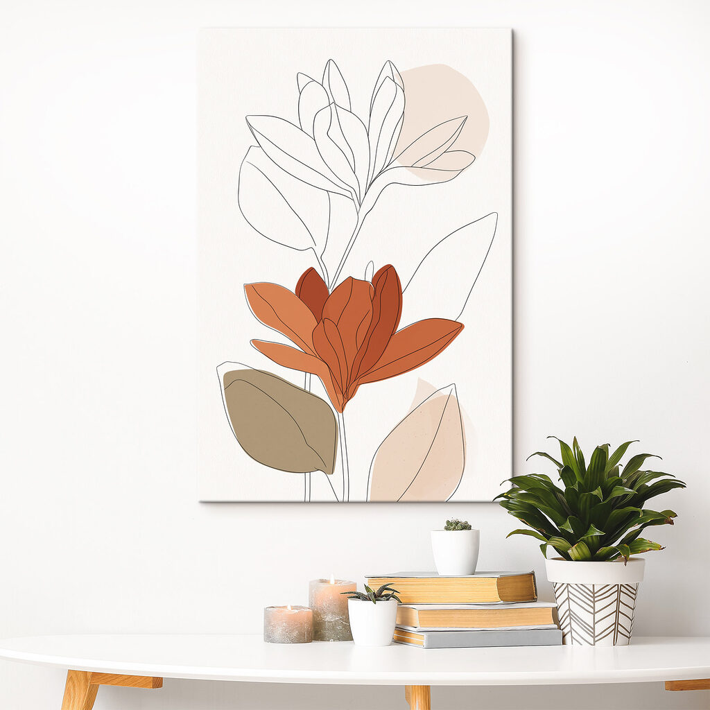 Drawing of a flower