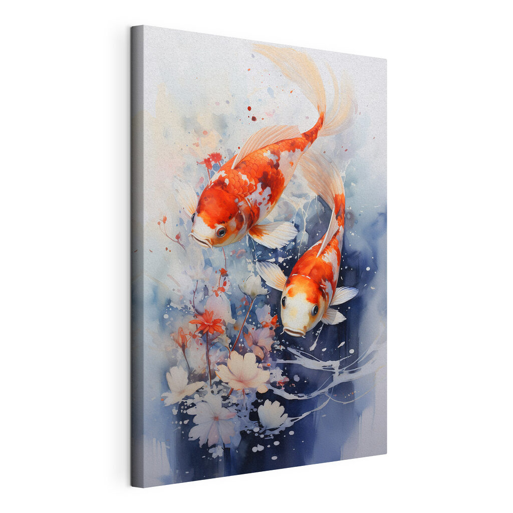 Pair of fish swimming in water Pair of fish swimming in water