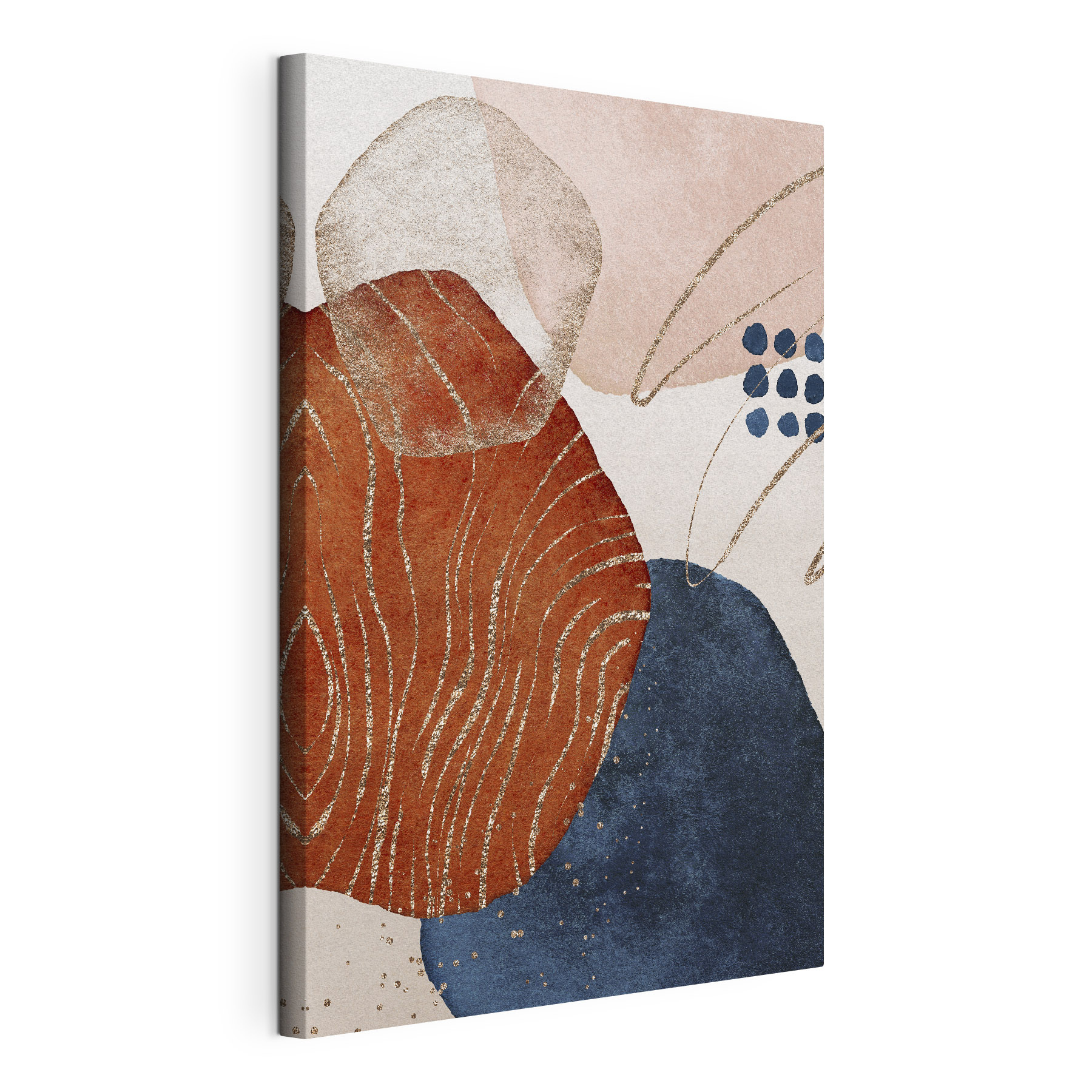 Abstract shapes in harmony and color
