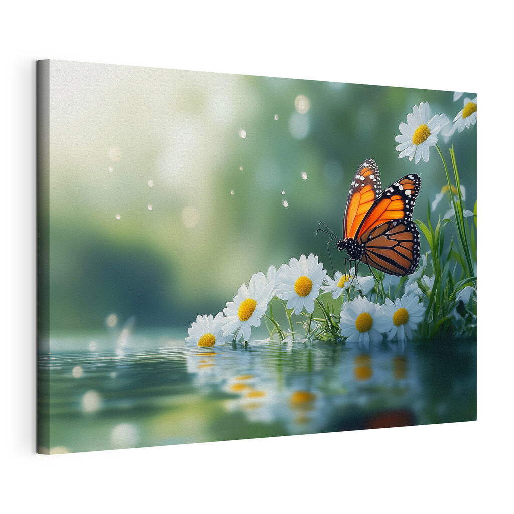 Butterfly on a flower Butterfly on a flower