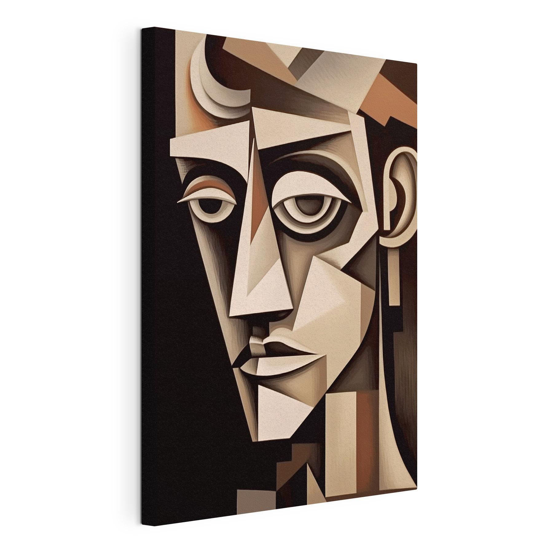Painting of a man's face
