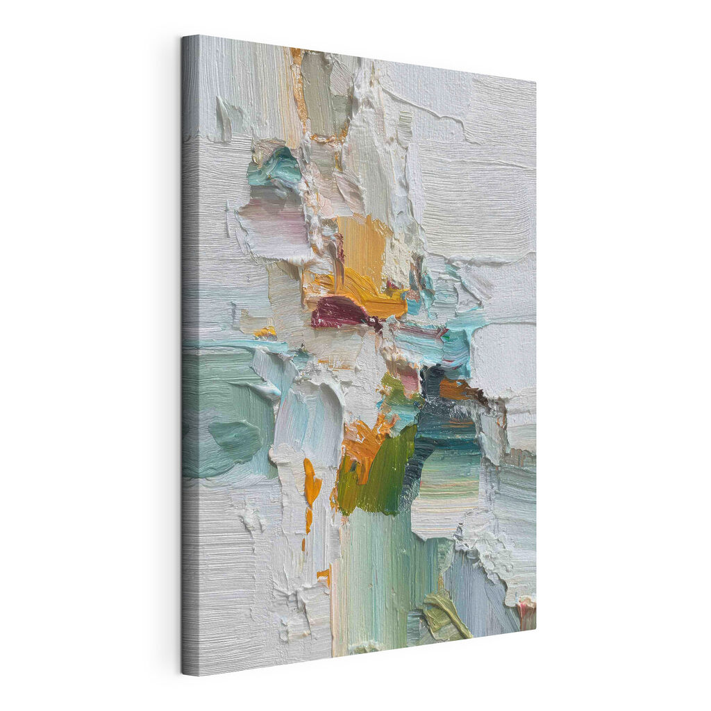 Vibrant palette of abstract colors