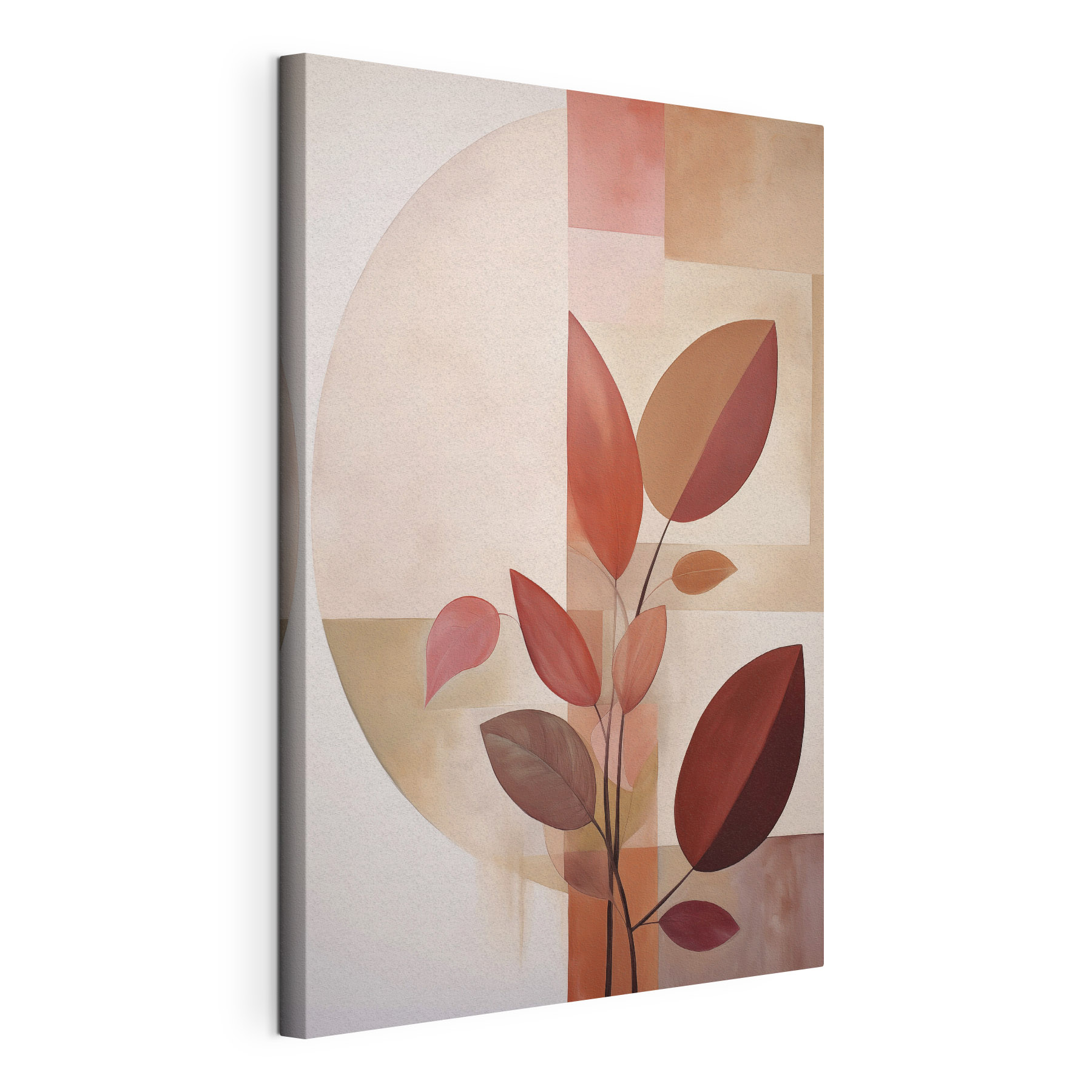 Painting of a plant with leaves Painting of a plant with leaves