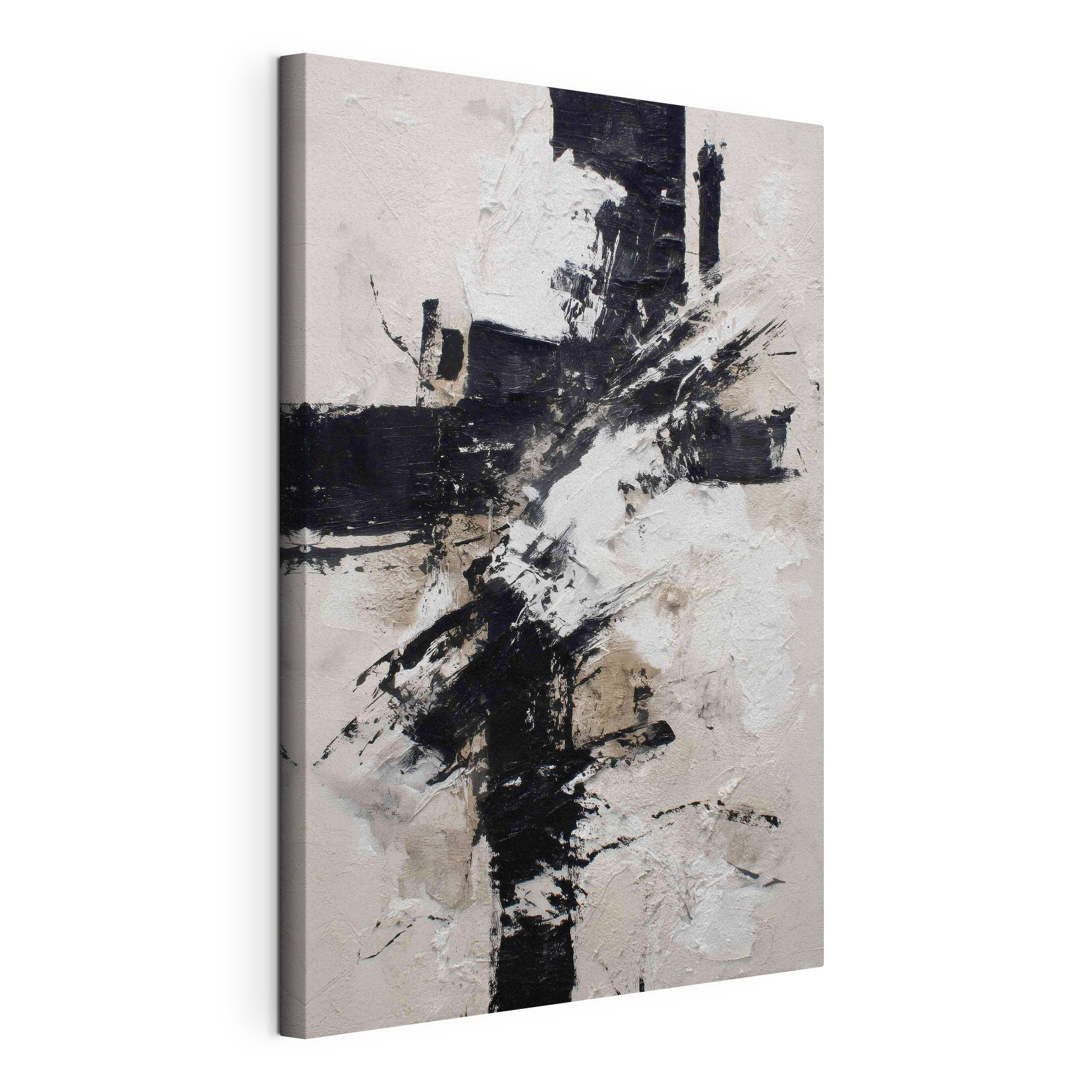 Black and white painting