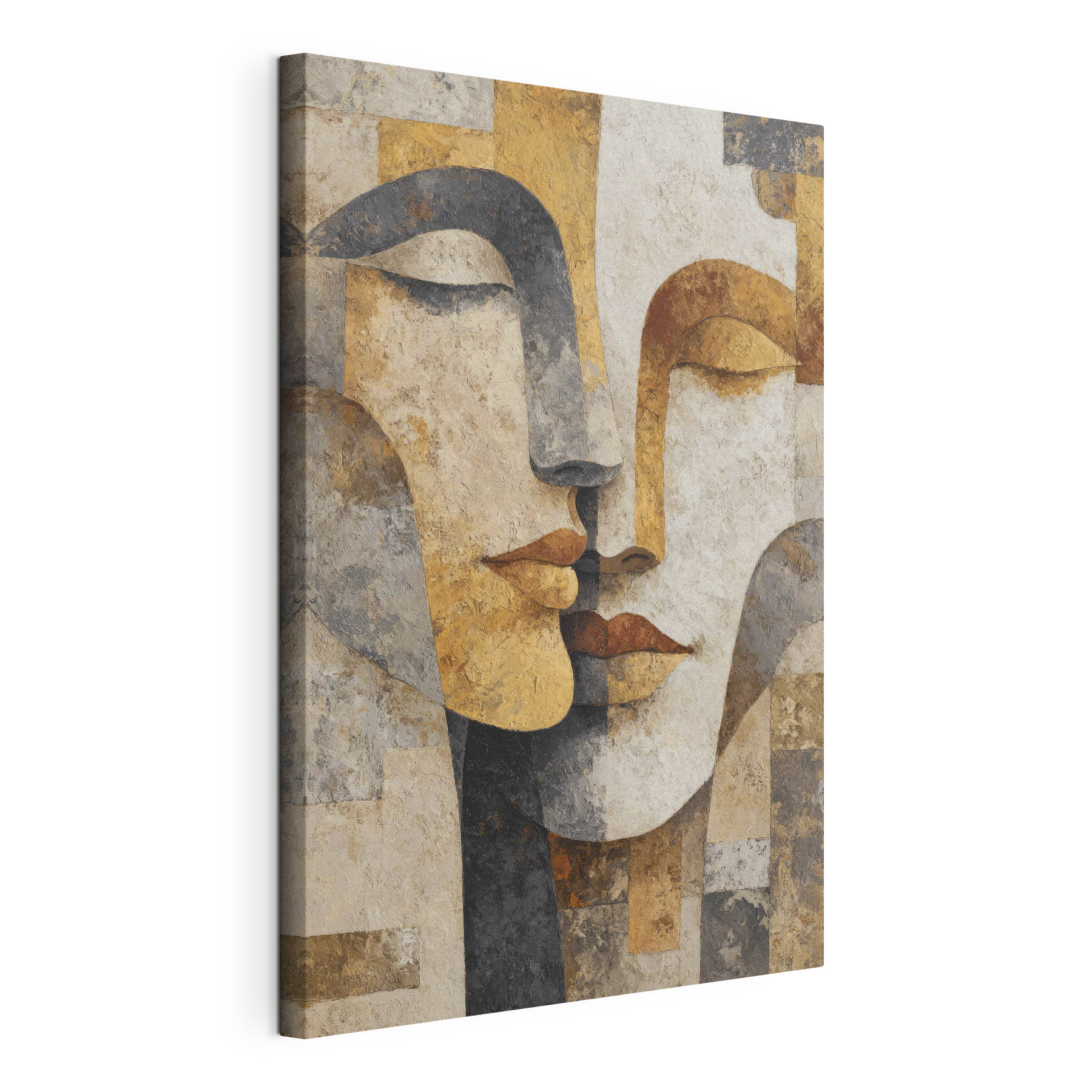 Painting of two faces Painting of two faces
