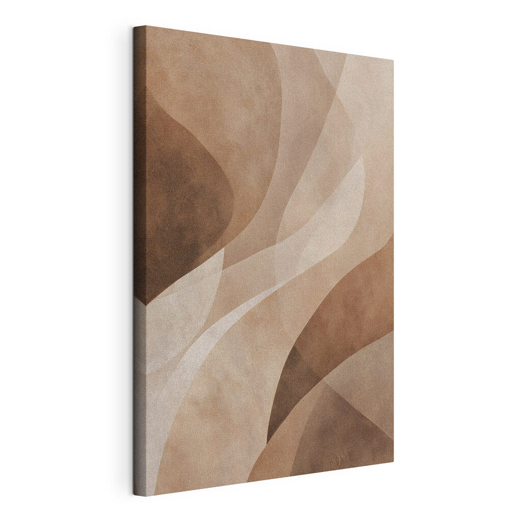 Fluid shapes in warm tones Fluid shapes in warm tones