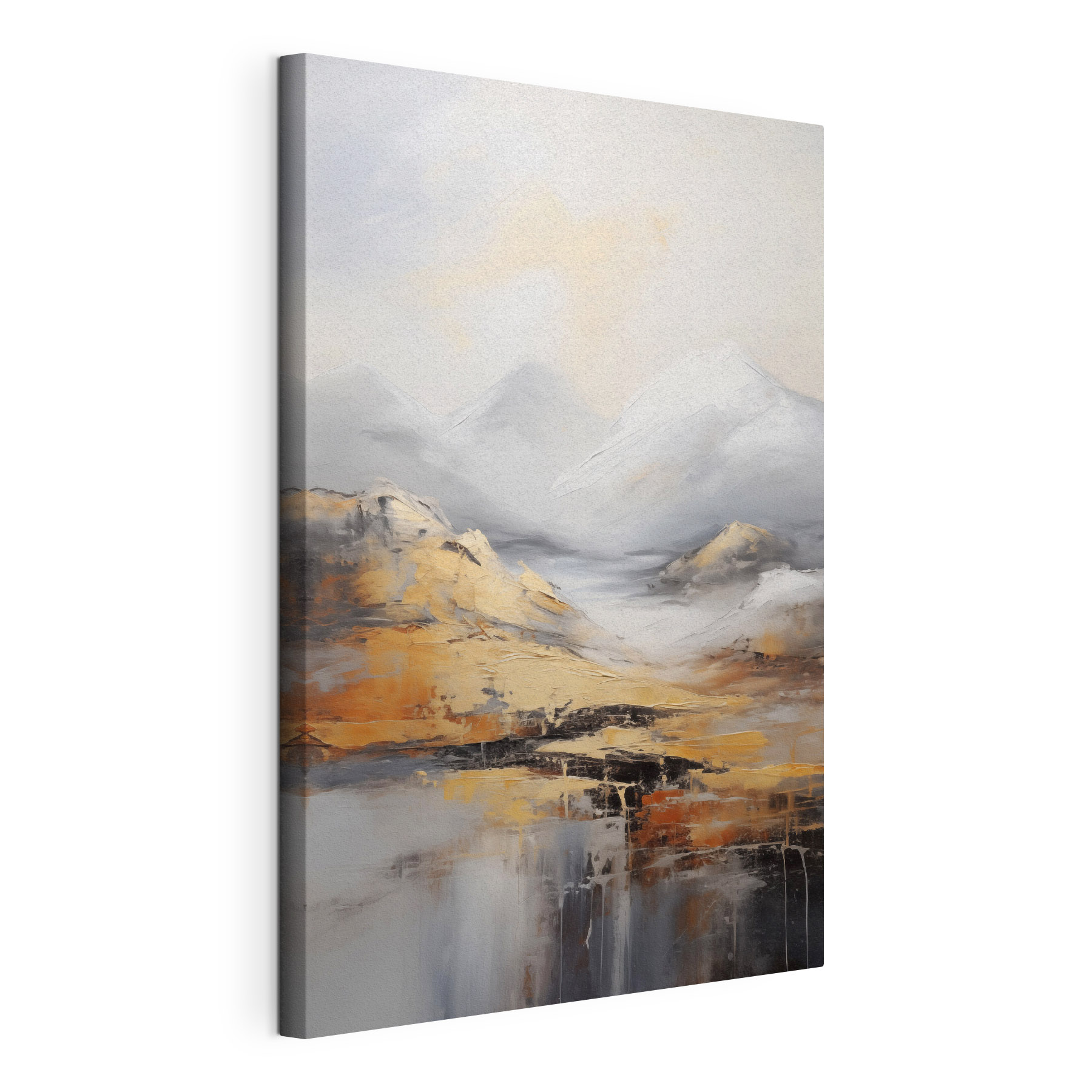 Painting of mountains and water Painting of mountains and water