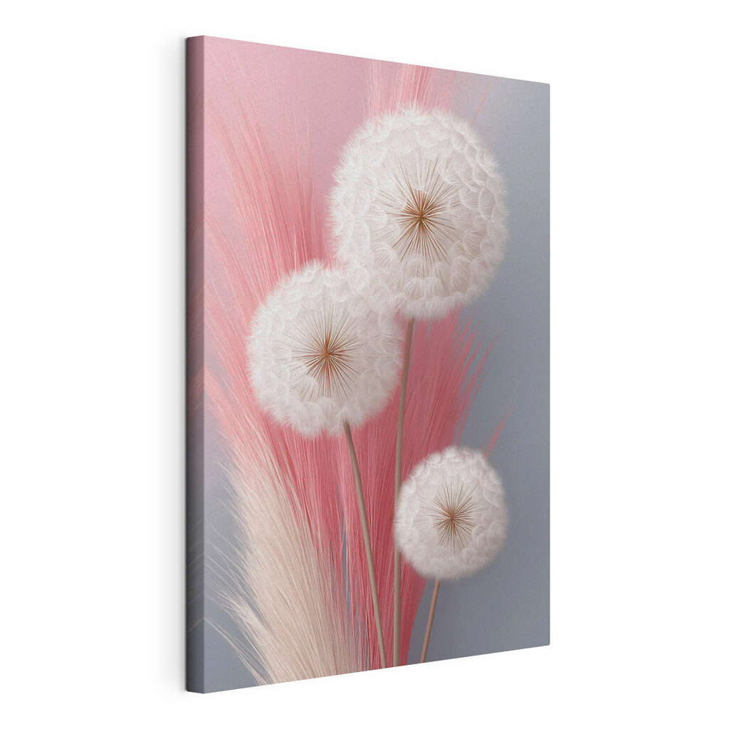 Group of white fluffy flowers Group of white fluffy flowers